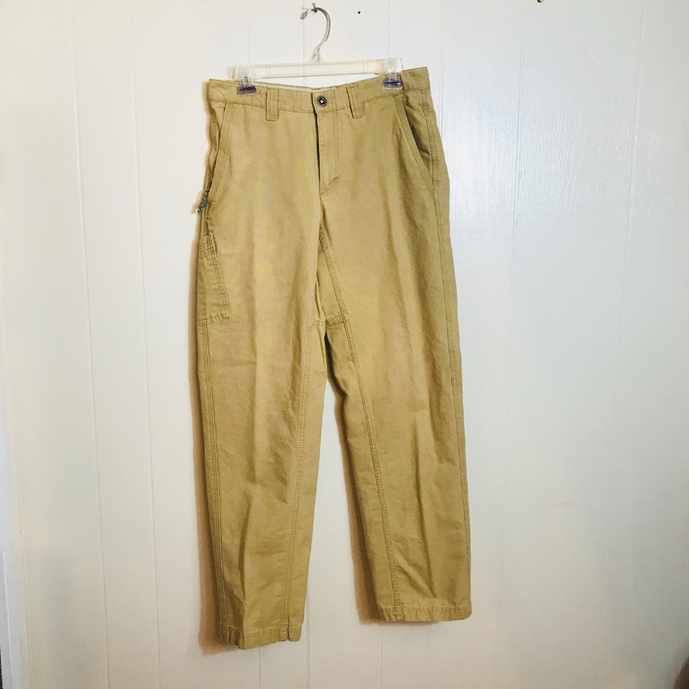 Columbia Heavy Cotton Hiking 6 Pocket Pants Sz 30